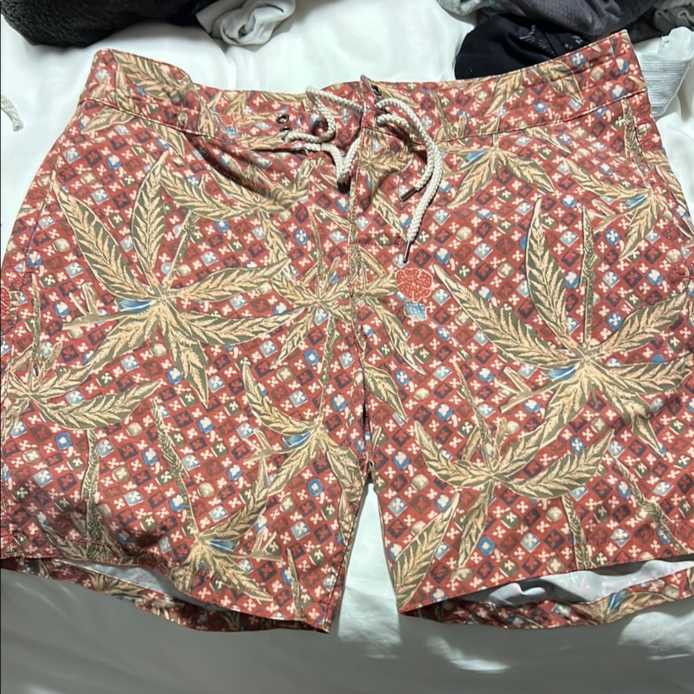 Floral Patterned Men's Shorts